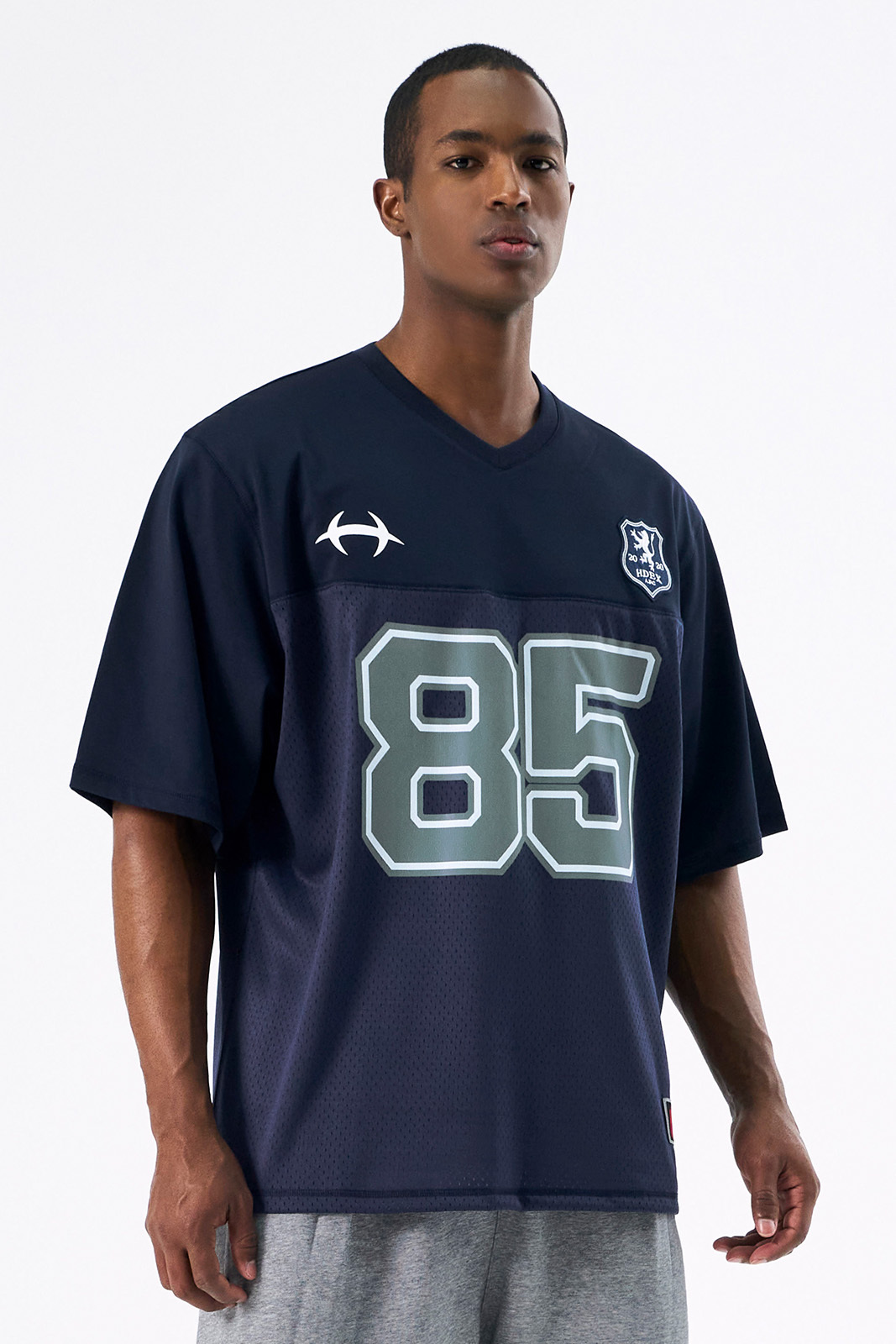 HDEX Rugby Jersey Mesh Short Sleeve - NAVY
