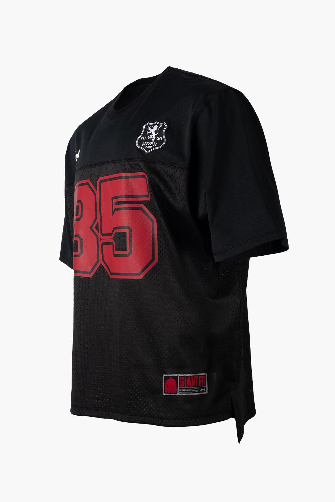 HDEX Rugby Jersey Mesh Short Sleeve - BLACK