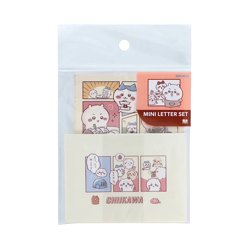 Sun-star Chiikawa Mini Letter Set－Comic A (Japanese Stationery Brand)