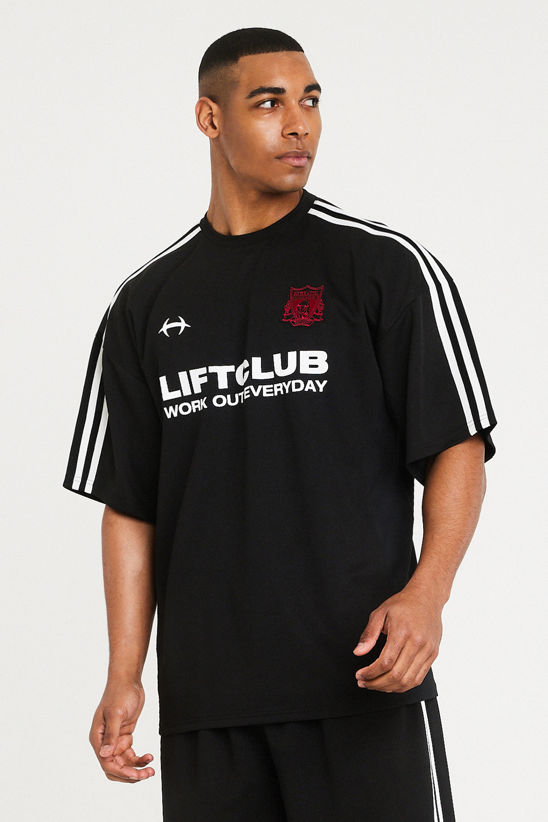 HDEX Binding Mesh Short Sleeve - BLACK