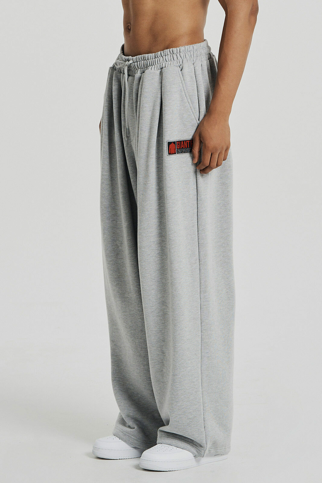 HDEX Giant Fit Sweatpants - MELANGE GRAY