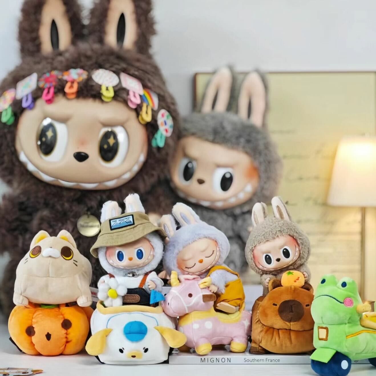 POP MART 泡泡瑪特 LABUBU 共鳴 漫遊小車 原創 毛絨小車 系列盲盒 盲盒 拉布布的車子 可動