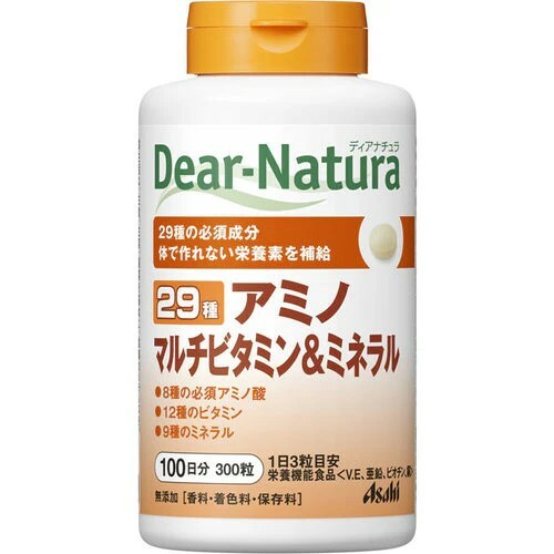 日本 Asahi Dear-Natura 29種胺基酸 綜合維生素礦物質 每日營養補給