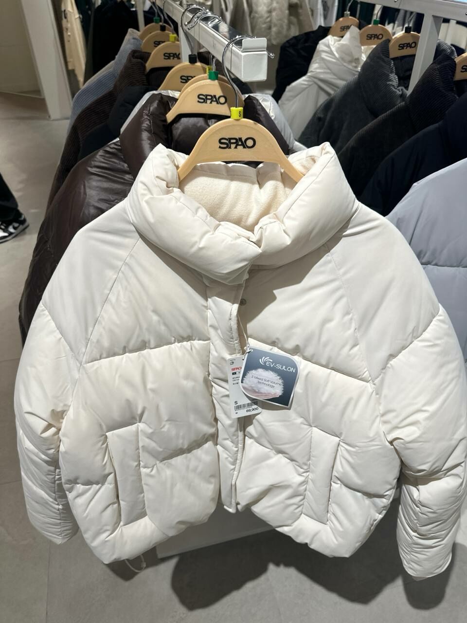 [S] SPAOPASTEL PUFFER,IVORY, SPJPE4TG01-02-39 [FINAL SALE] (SSP72)