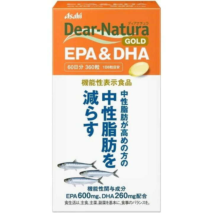 日本 Dear-Natura GOLD EPA&DHA｜高純度 Omega-3・支持油脂代謝・心血管日常營養（30 / 60日份）