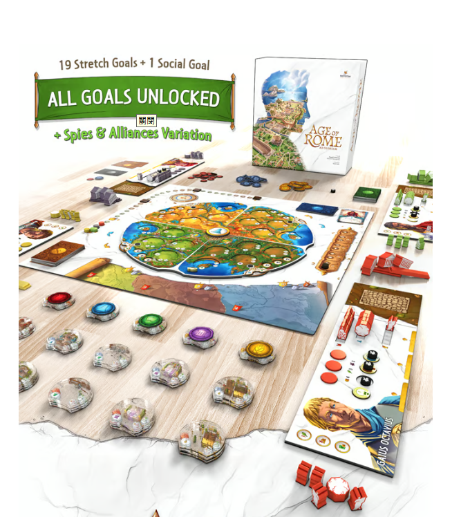 Age of Rome (Kickstarter Emperor Pledge)