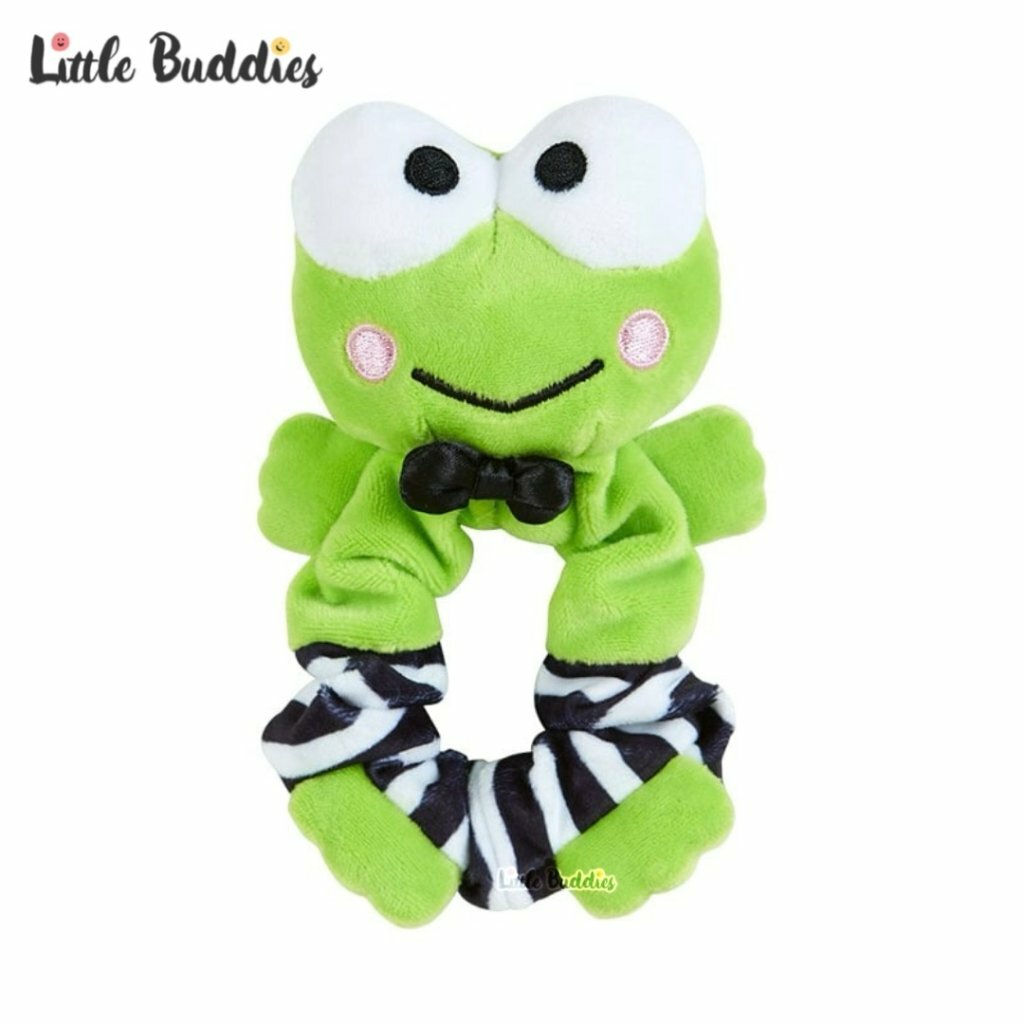 日本 Sanrio 公仔髮圈 - Kero Kero Keroppi 青蛙仔 x AP鴨 音樂主題系列