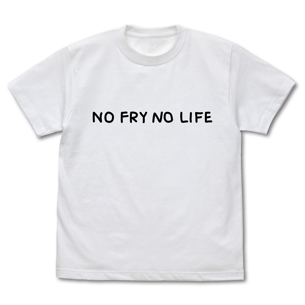 Cospa 1118 絵留札さんの「NO FRY NO LIFE」Tシャツ [エルフさんは痩せられない。]