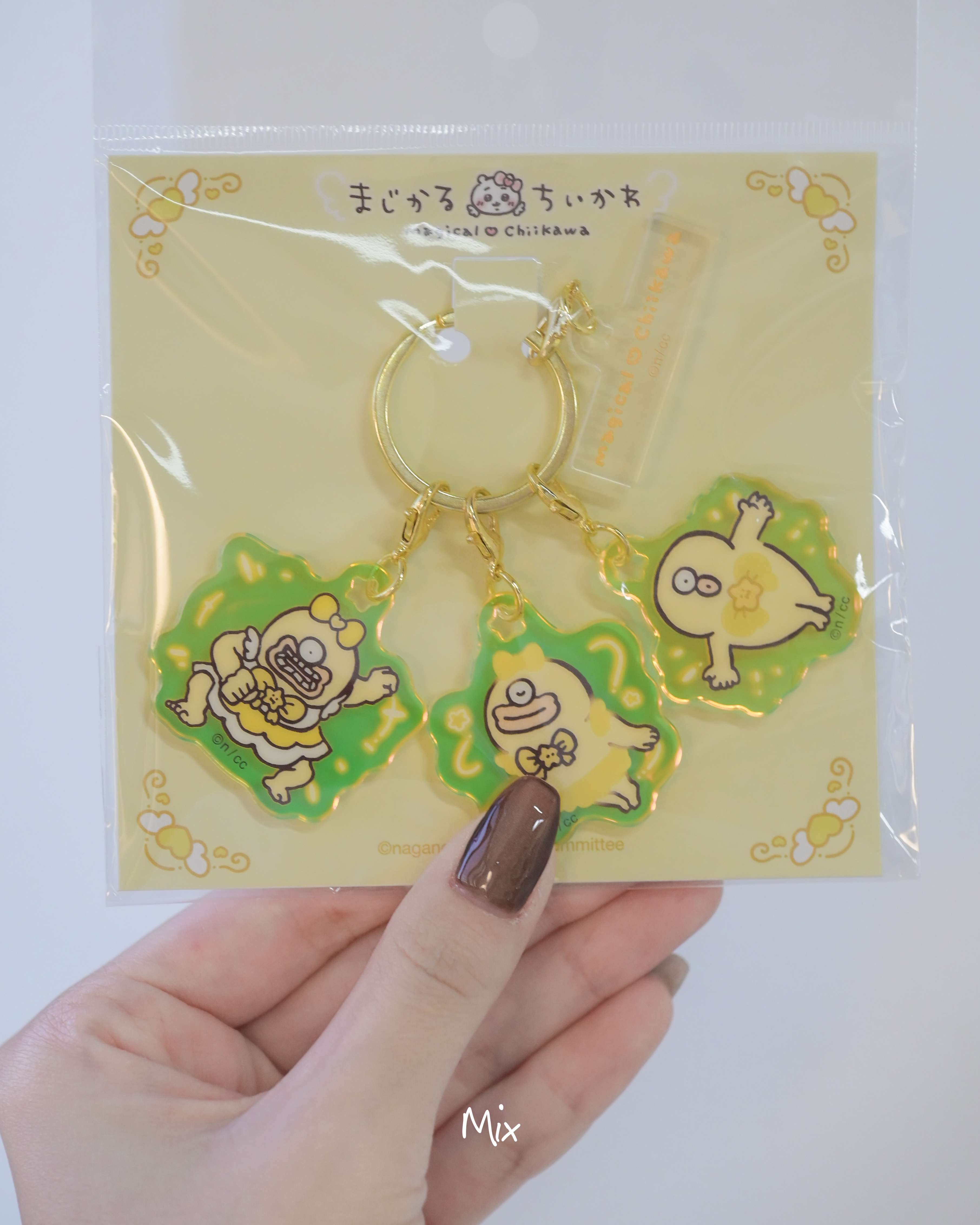 iSNEAKERS｜ 日本 Chiikawa 吉伊卡哇 魔法少女 三連壓克力吊飾