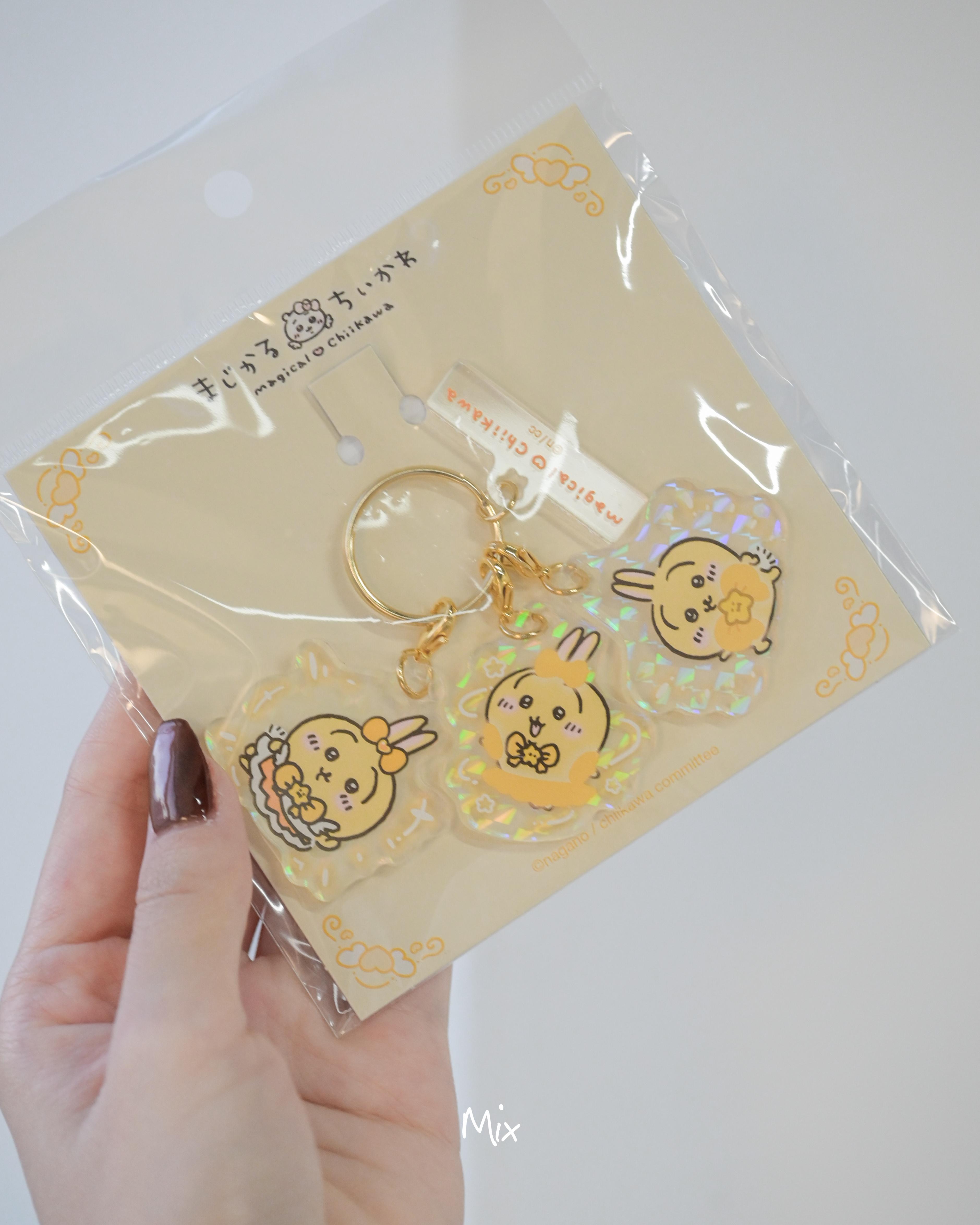 iSNEAKERS｜ 日本 Chiikawa 吉伊卡哇 魔法少女 三連壓克力吊飾