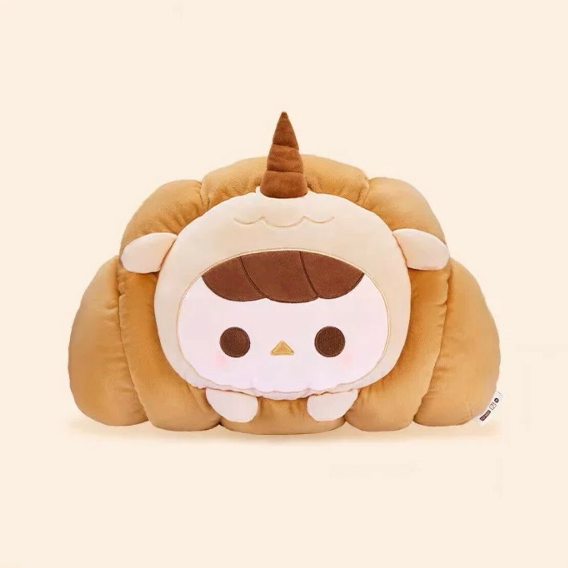 POP MART 泡泡瑪特 泡泡萌粒烤麵包系列 PUCKU 可頌造型 抱枕 靠墊 -泡泡瑪特城市樂園