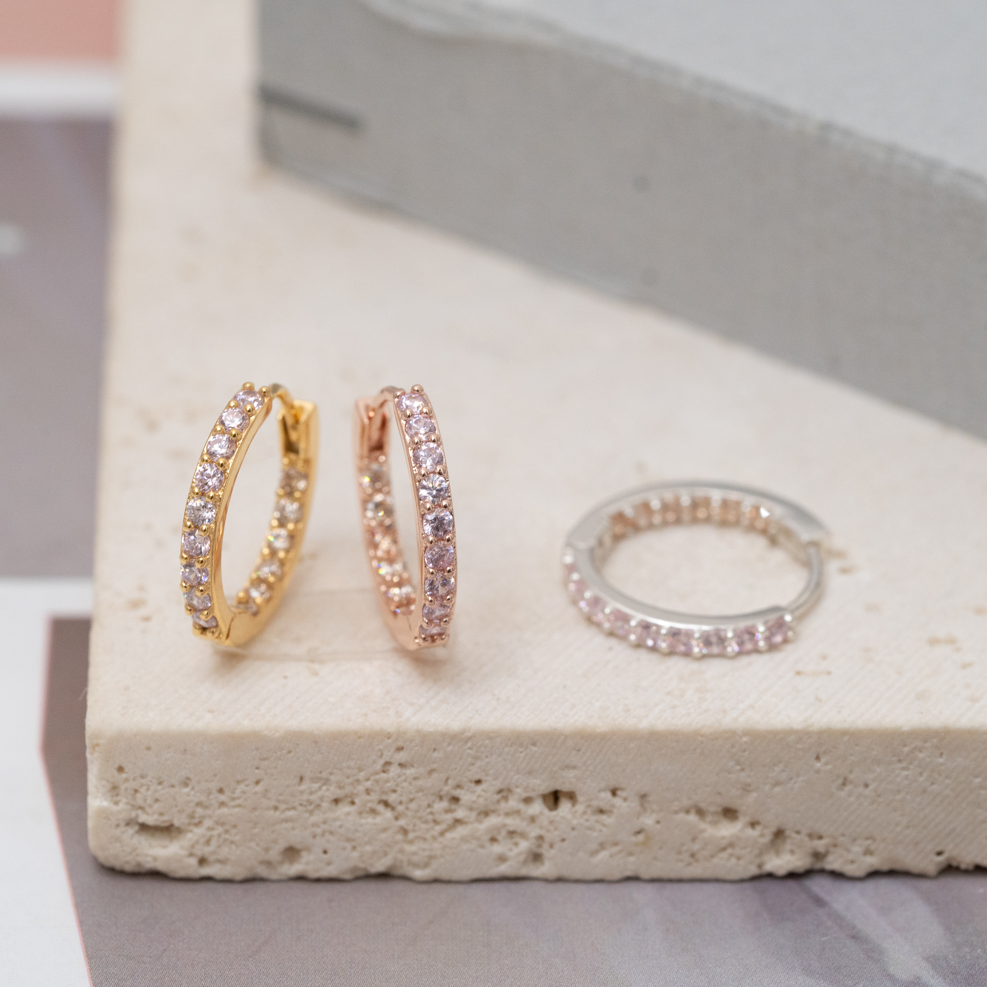 Sve29 (15mm)(粉紅石)