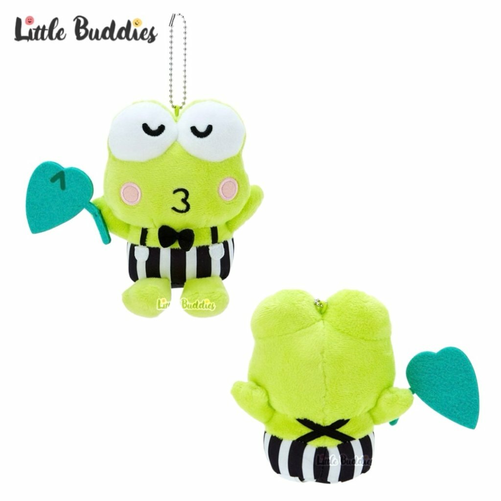 日本 Sanrio 公仔匙扣 - Kero Kero Keroppi 青蛙仔 x AP鴨 音樂主題系列