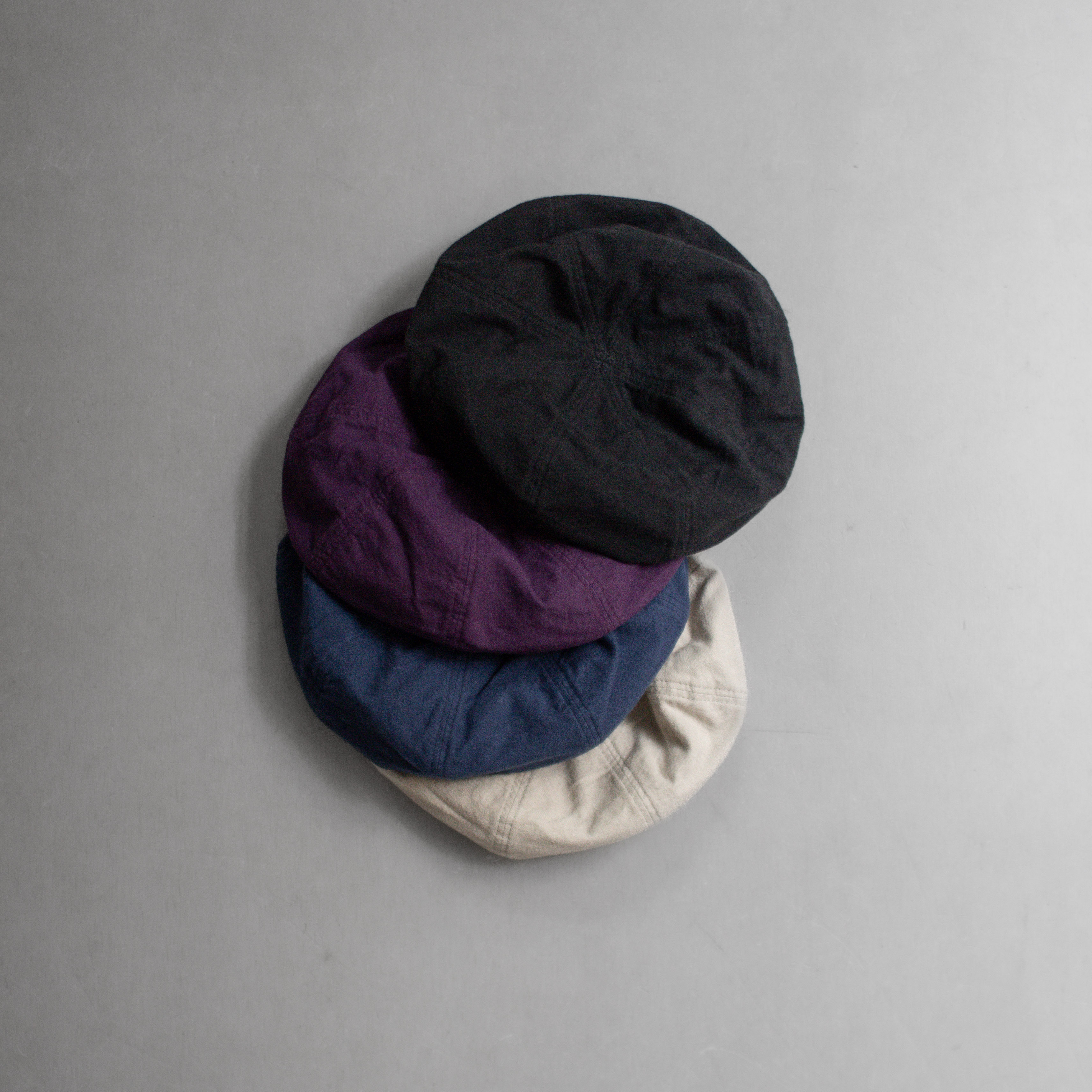 HIGHER HT24030 PLAIN FLANNEL WIDE BERET 純棉 法蘭絨 寬版 貝雷帽