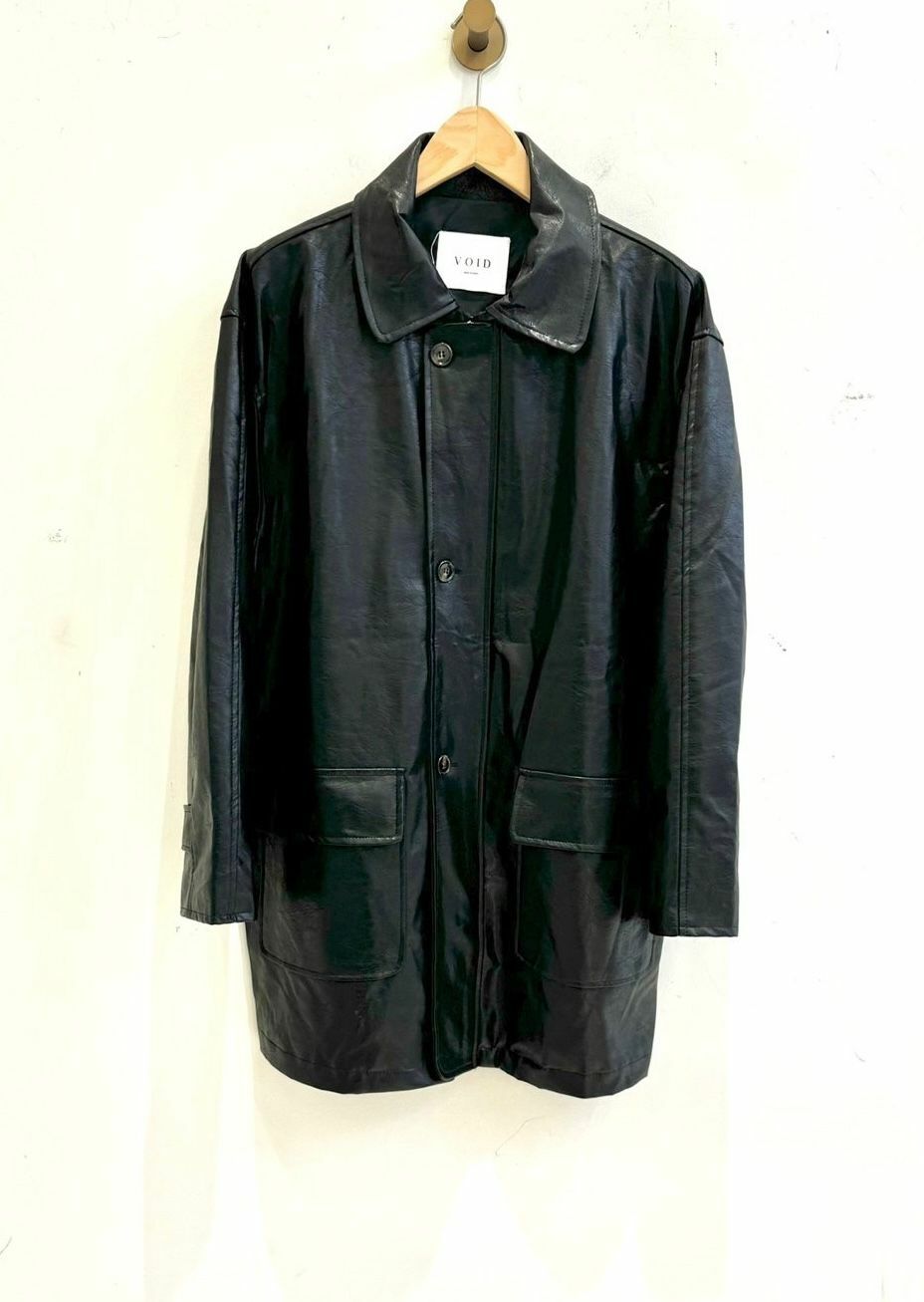 反領合成皮褸 VOID-055JK