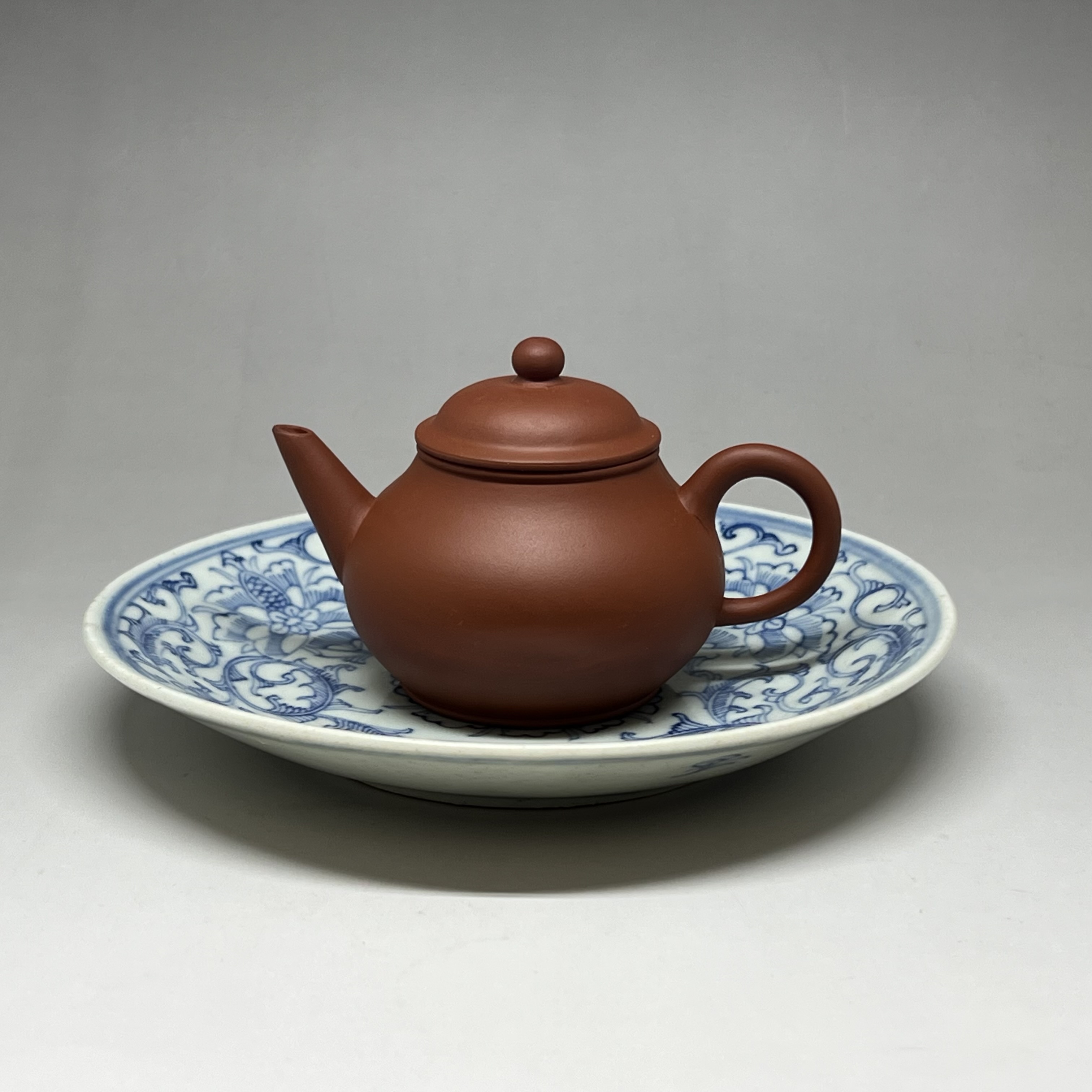 茶香自在】1960年荊溪南孟臣紅泥壺芭樂壺早期壺