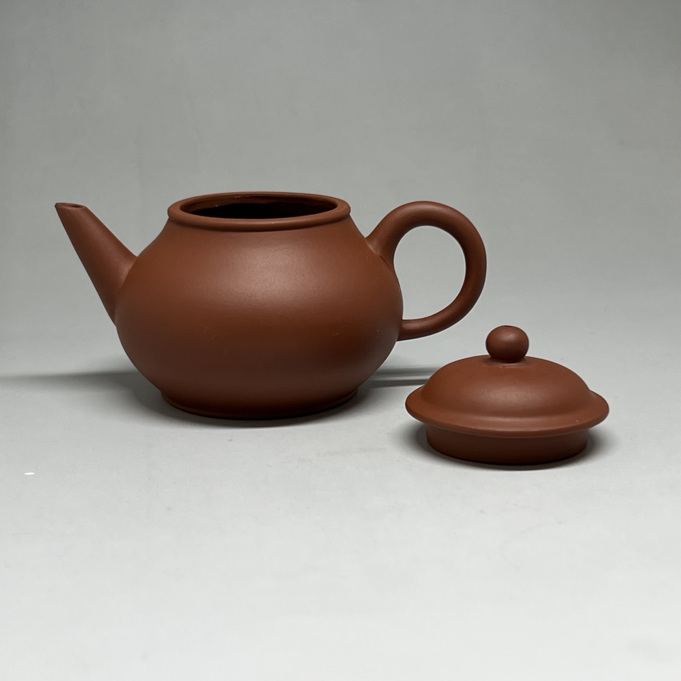 茶香自在】1960年荊溪南孟臣紅泥壺芭樂壺早期壺