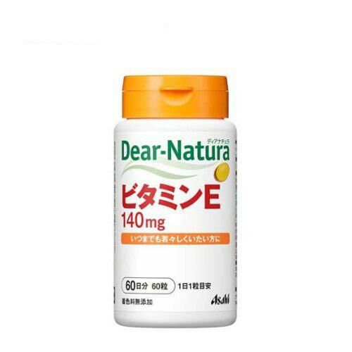 日本 Asahi Dear-Natura 維他命E 140mg 60日份 抗氧化營養補充