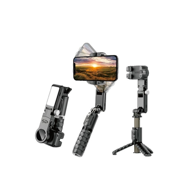 【3ZeBra 三隻斑馬】All in 1 智能雲台穩拍三腳自拍棒