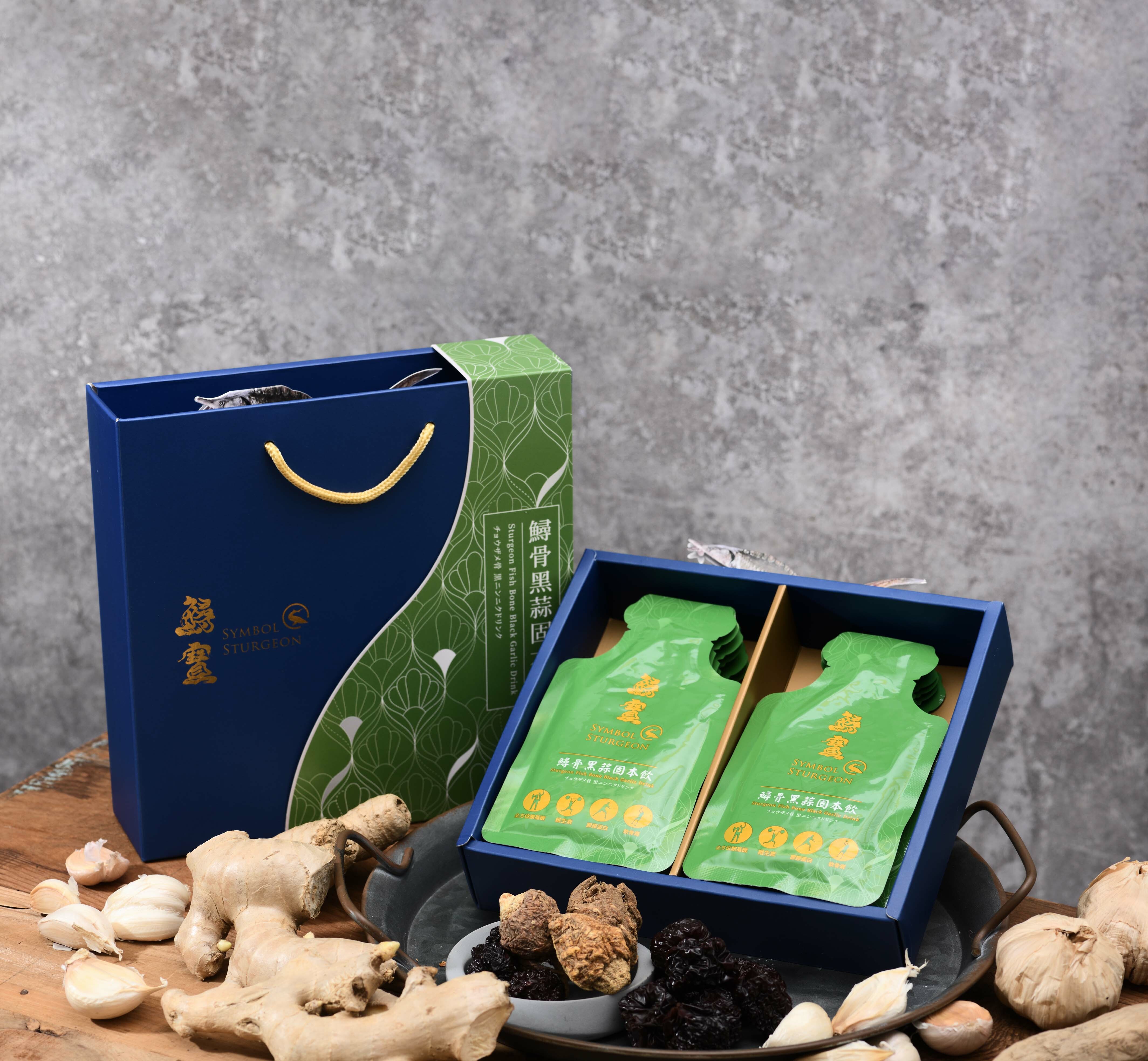 常溫-鱘骨黑蒜固本飲 環保箱50ml 90包