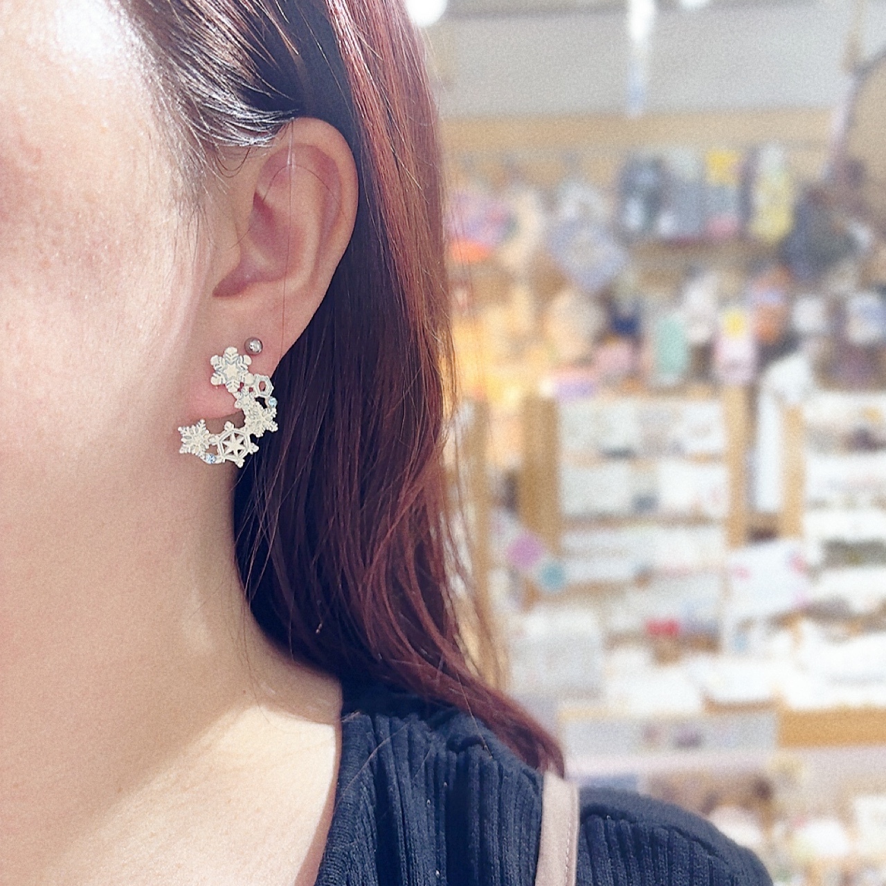 Palnart Poc 雪花耳環/戒指