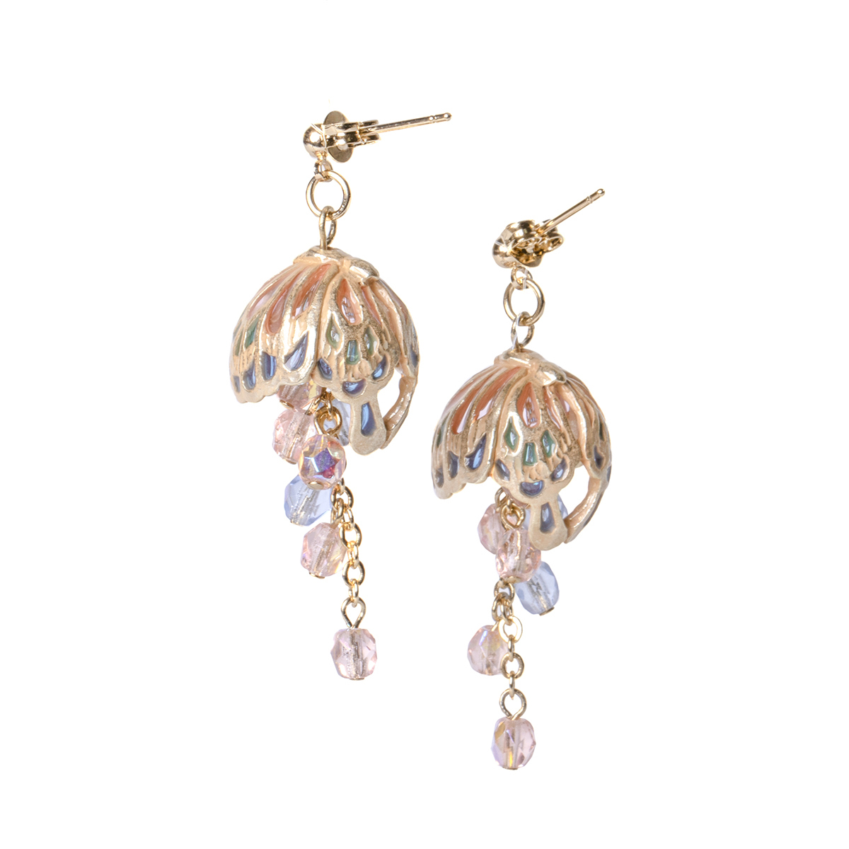 Palnart Poc 燕尾蝶燈罩耳環