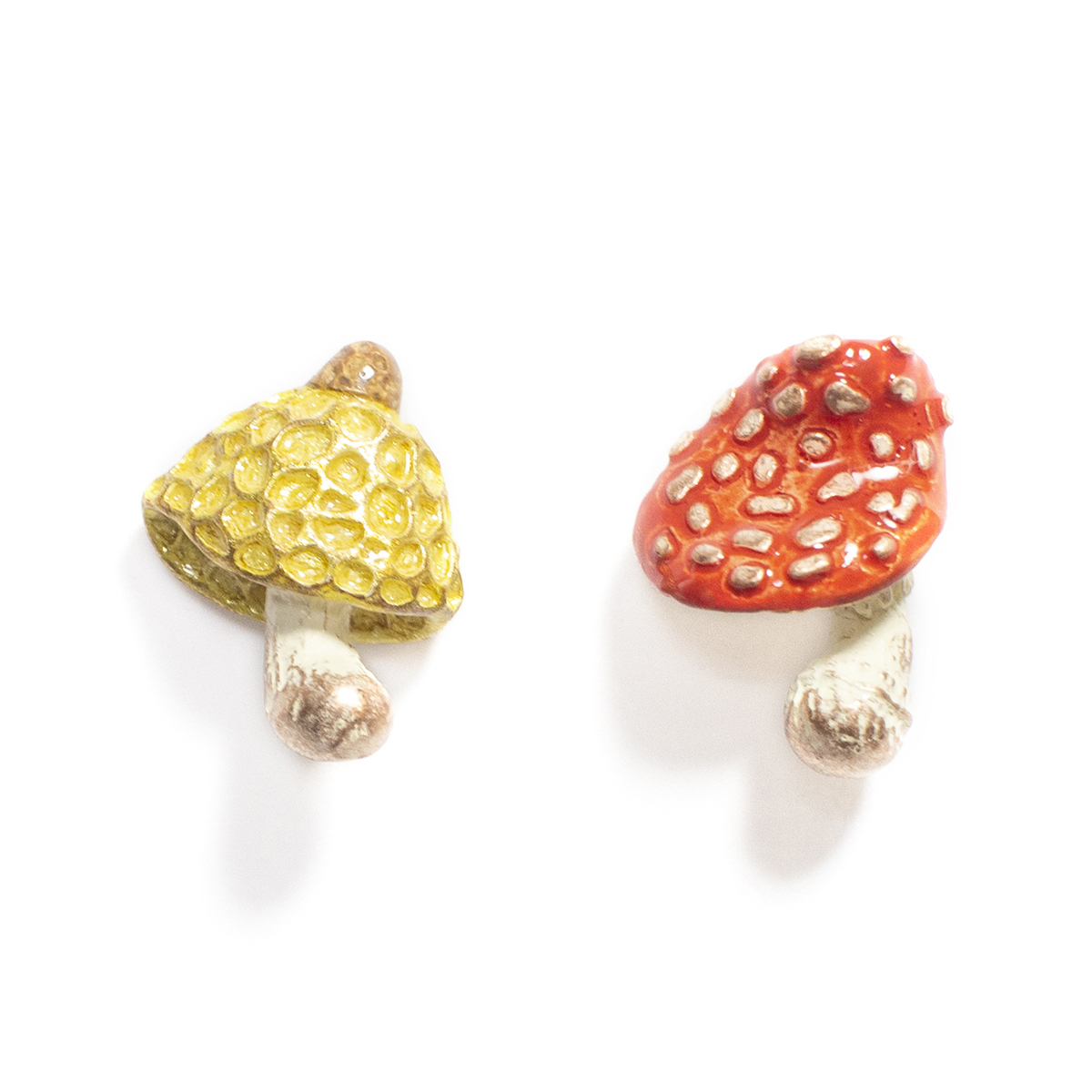 [已停產] 野生蘑菇耳環