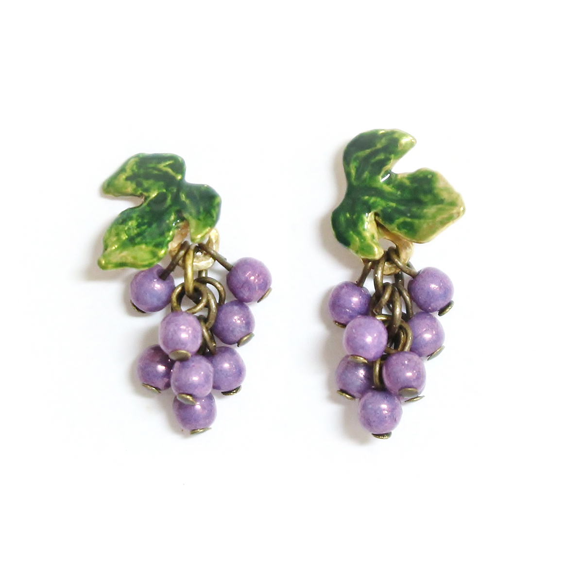 葡萄耳環