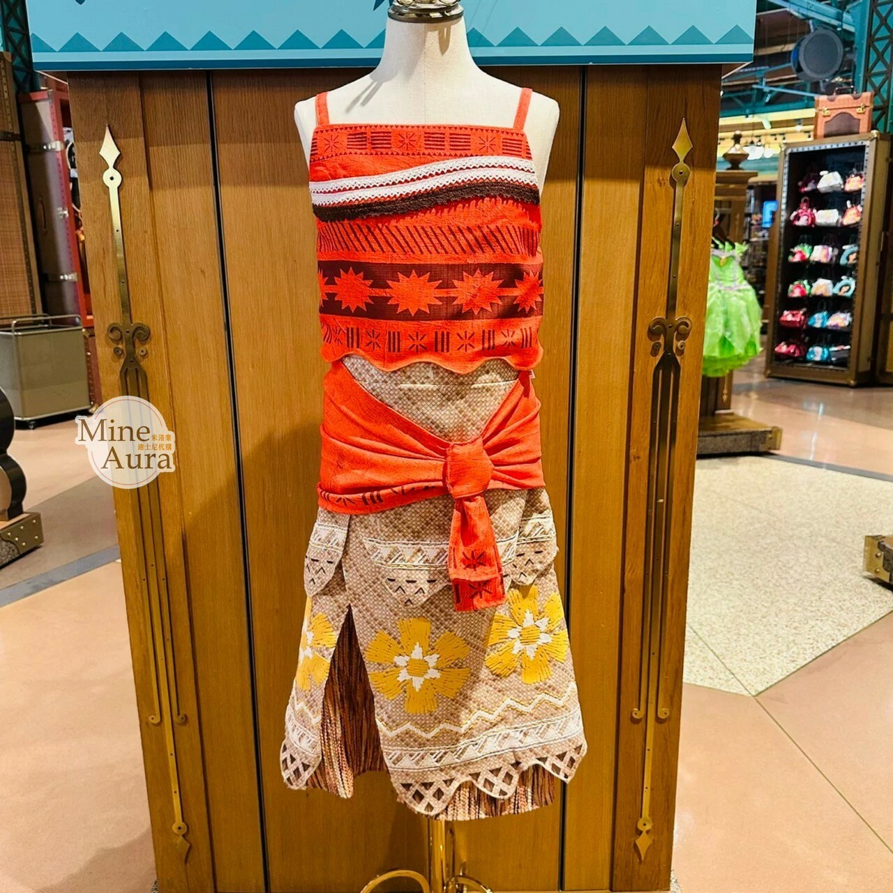 莫娜 Moana 兒童 公主造型 服裝 海洋奇緣 Moana -上海迪士尼樂園