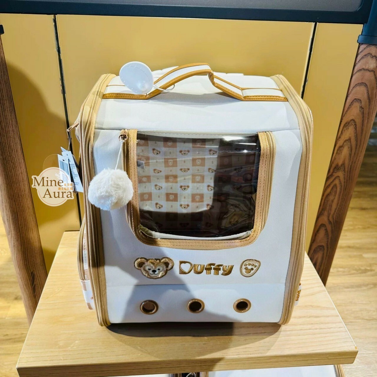 (限時特價) 萌寵系列 達菲 Duffy 外出 寵物背包 寵物用品 -上海迪士尼樂園