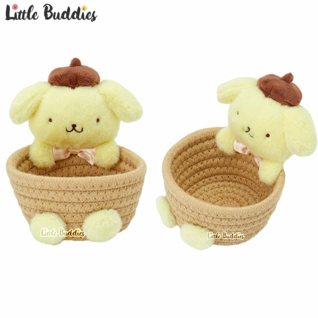 日本 Sanrio 藤籃款收納籃 (S)