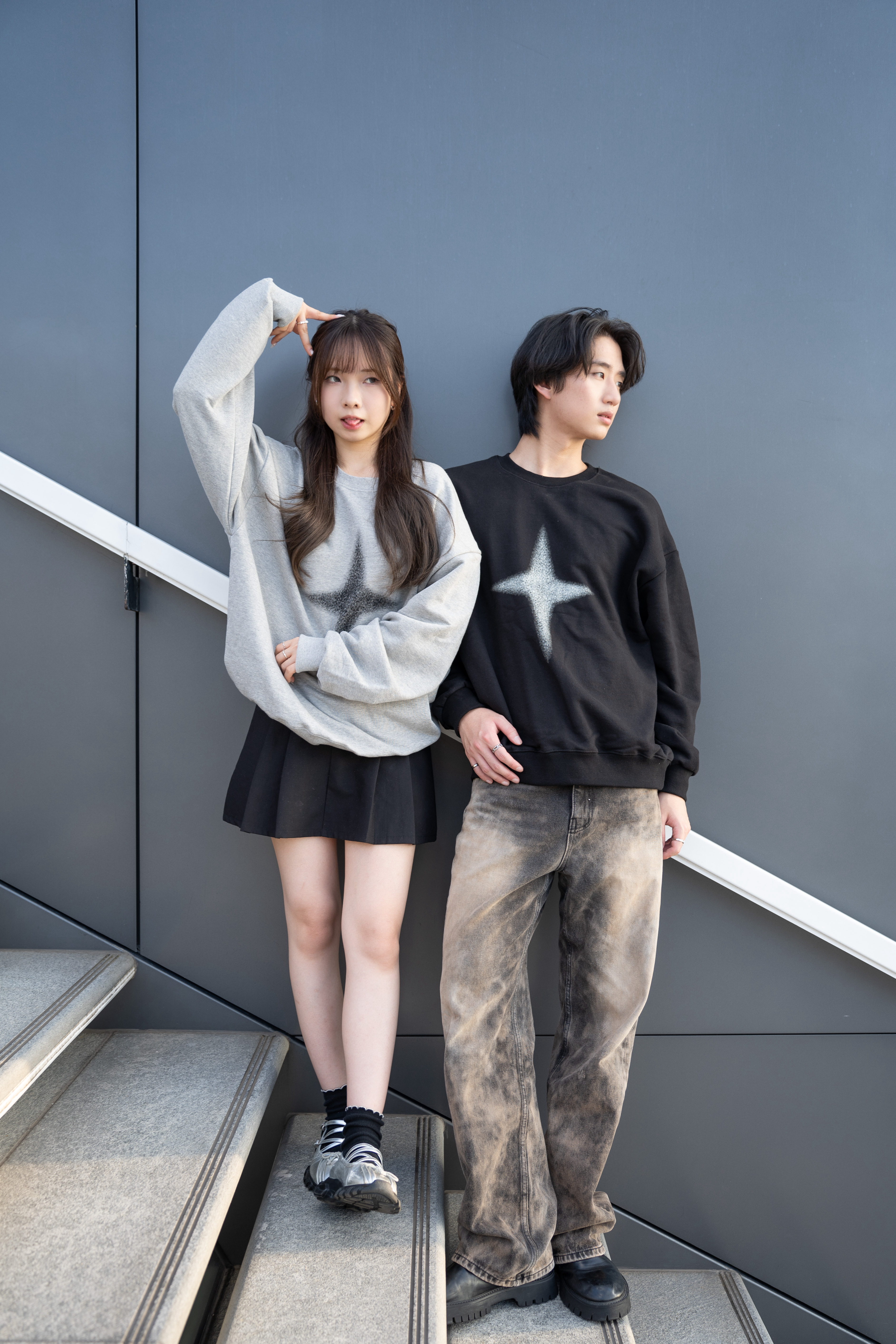 [UNISEX] Bling Oversized Sweater
