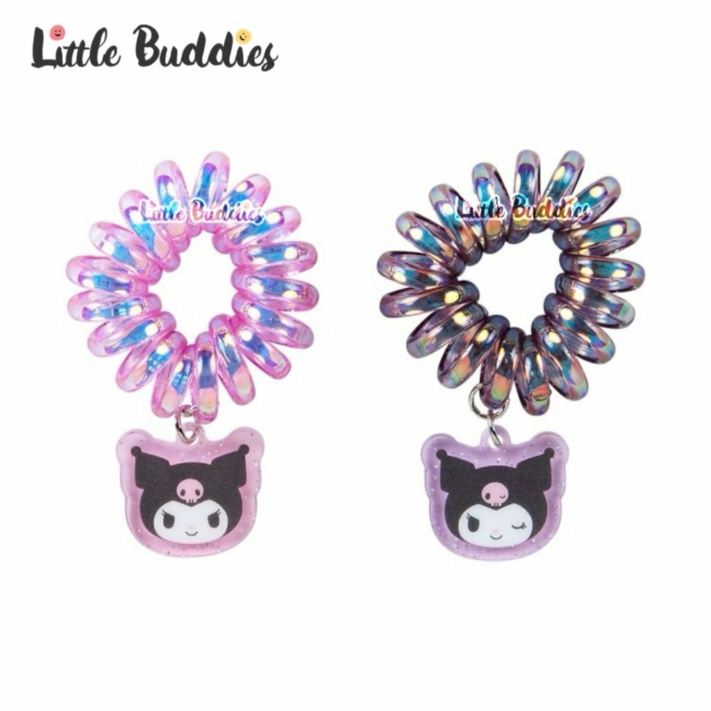 日本 Sanrio電話繩橡筋髮圈2件套裝 - 閃閃夏日配件系列