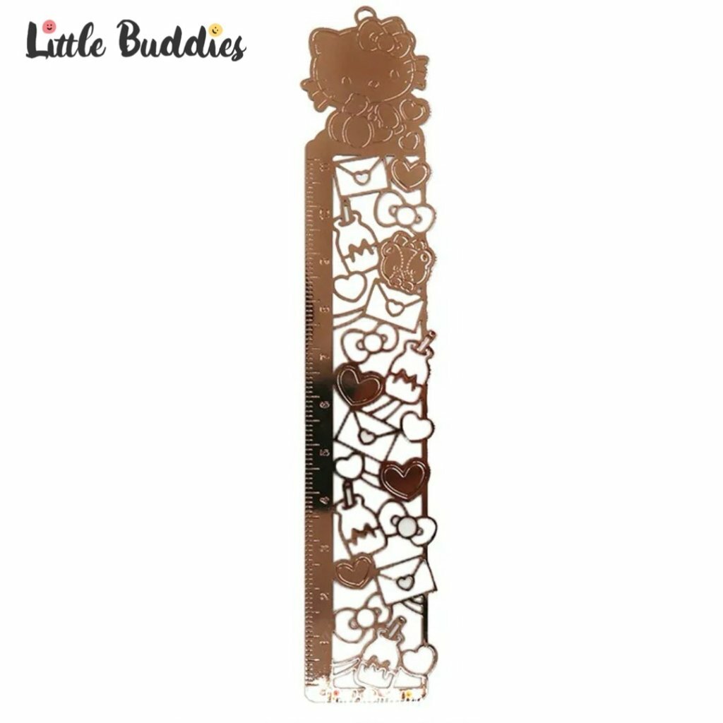 Sanrio 不鏽綱通花書籤間尺