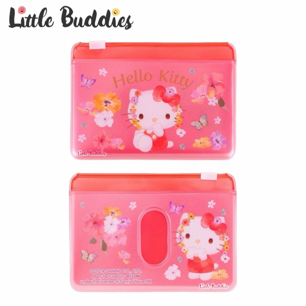 Sanrio PVC三層卡片套 Zip Card Holder