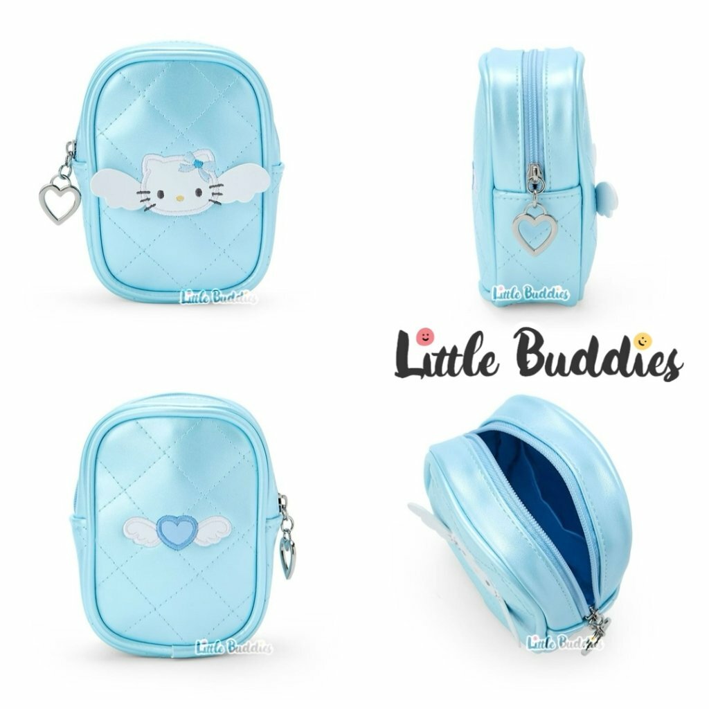 日本 Sanrio 藍色天使系列 - PU皮多用途拉鏈袋