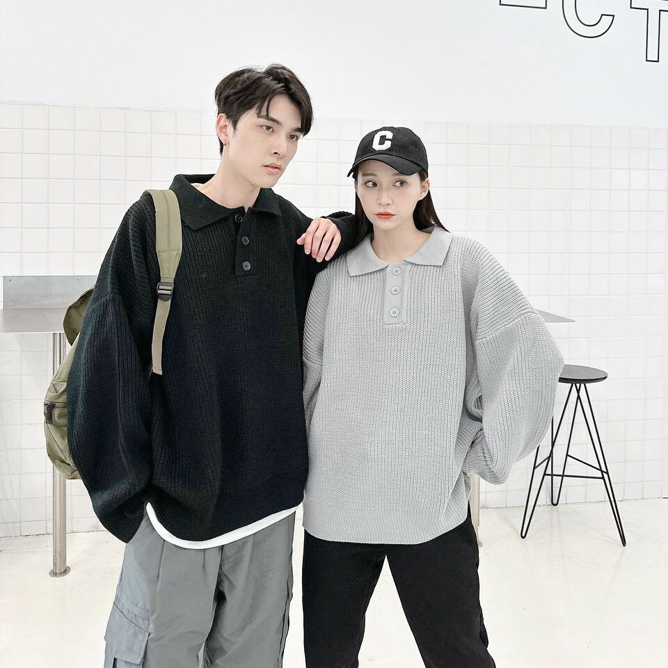 Polo 素色針織毛衣 (3colors )