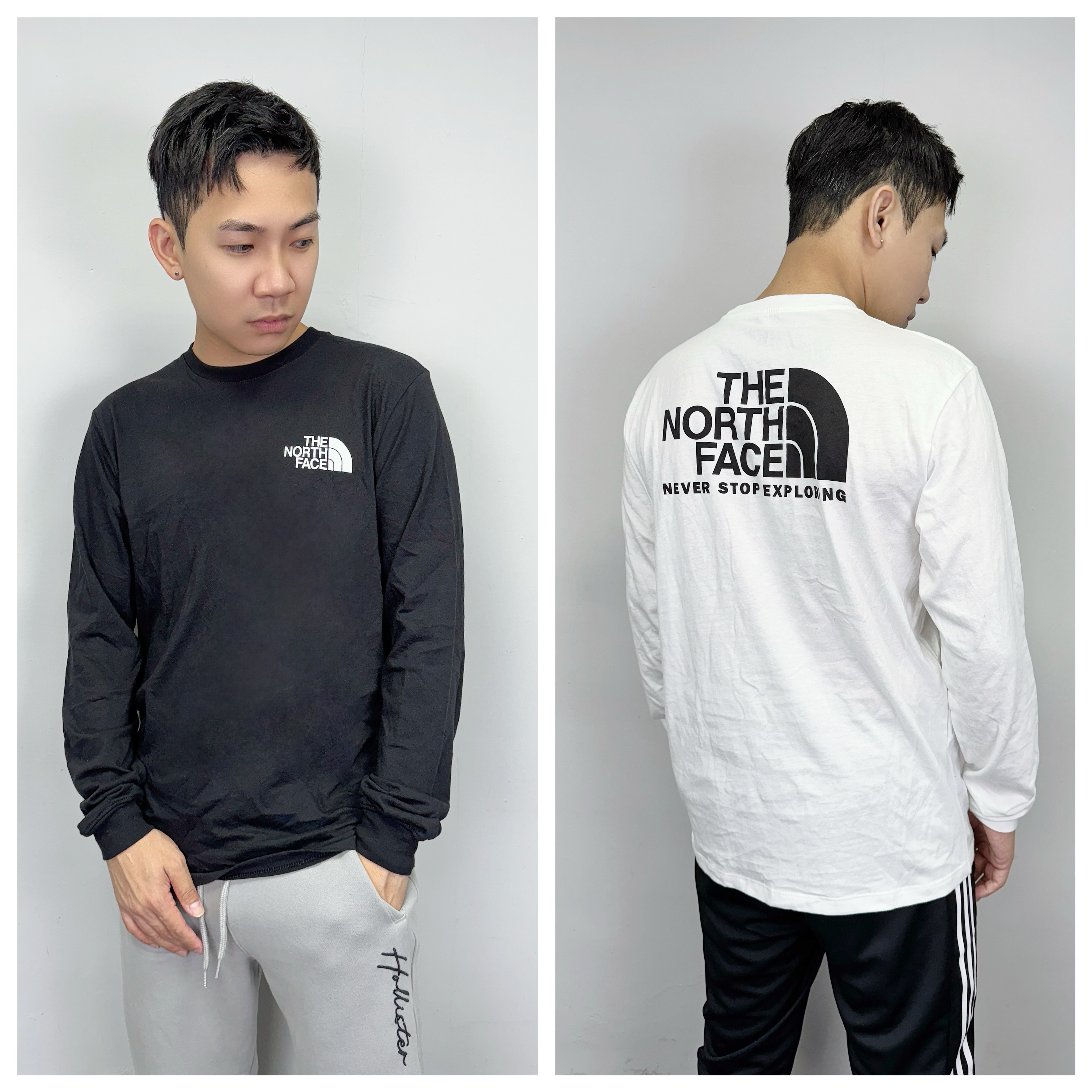 The North Face 北臉 背後大Logo 薄長T 薄長袖
