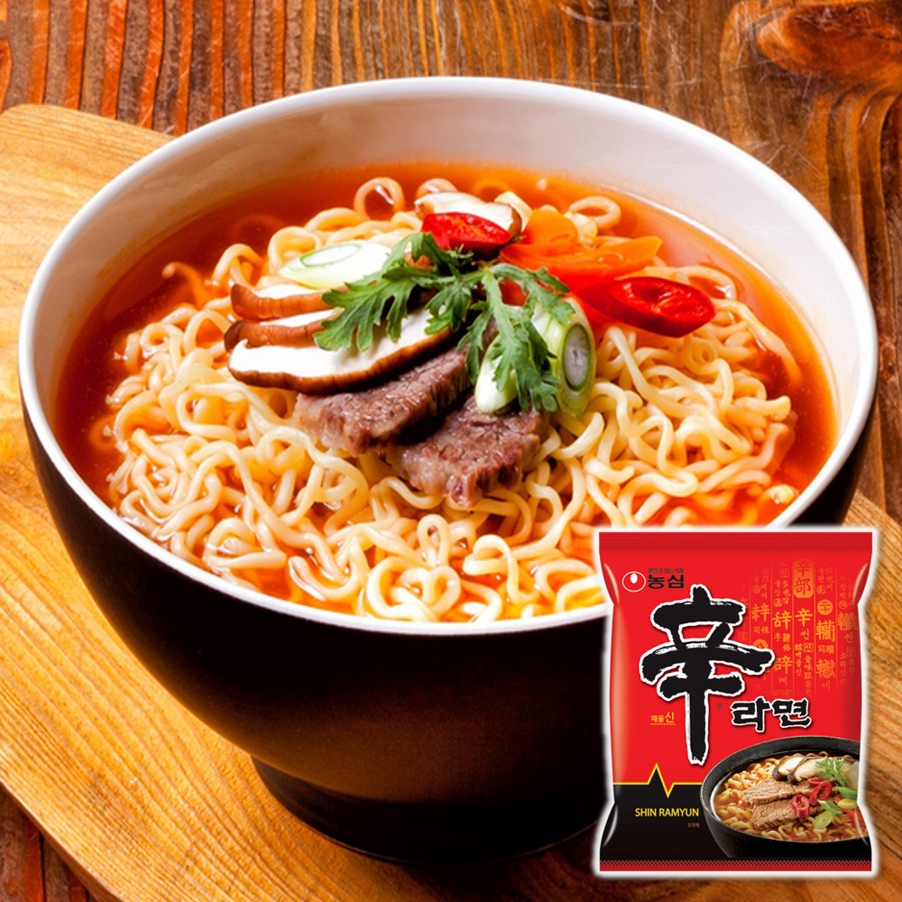 韓國 農心 辛拉麵 袋裝5入 (韓國境內 內銷版)