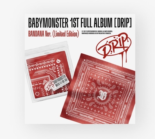 BABYMONSTER Drip BANDANA Ver. (Limited Edition)