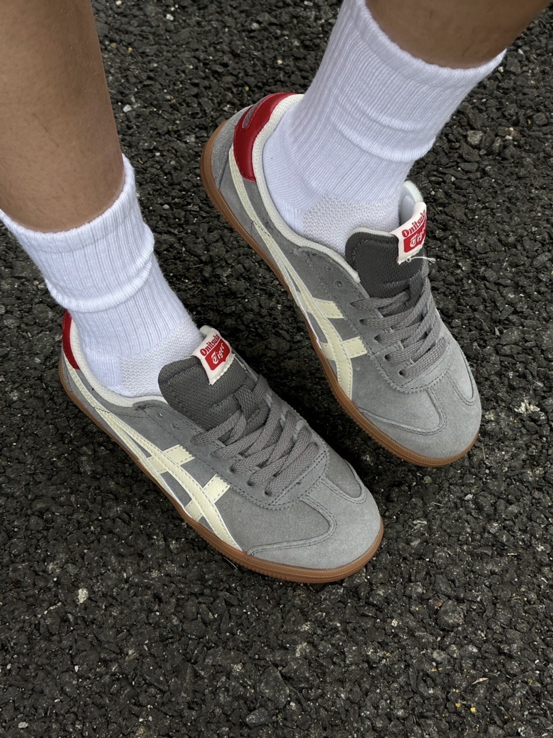 <快速出貨> Onitsuka Tiger 鬼塚虎 Tokuten 復古鐵灰