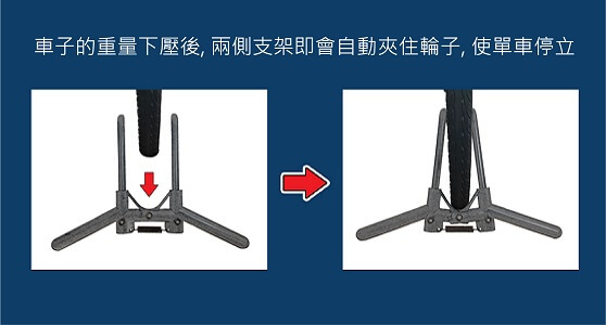 日本Bikeguy 夾式停車架