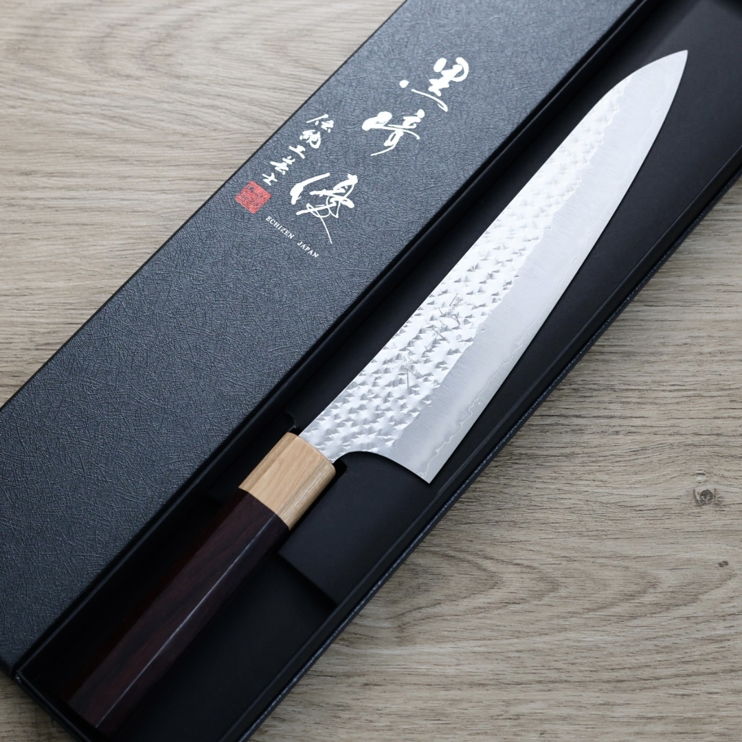 黑崎優 閃光流 牛刀 210mm SG2粉末HSS鋼