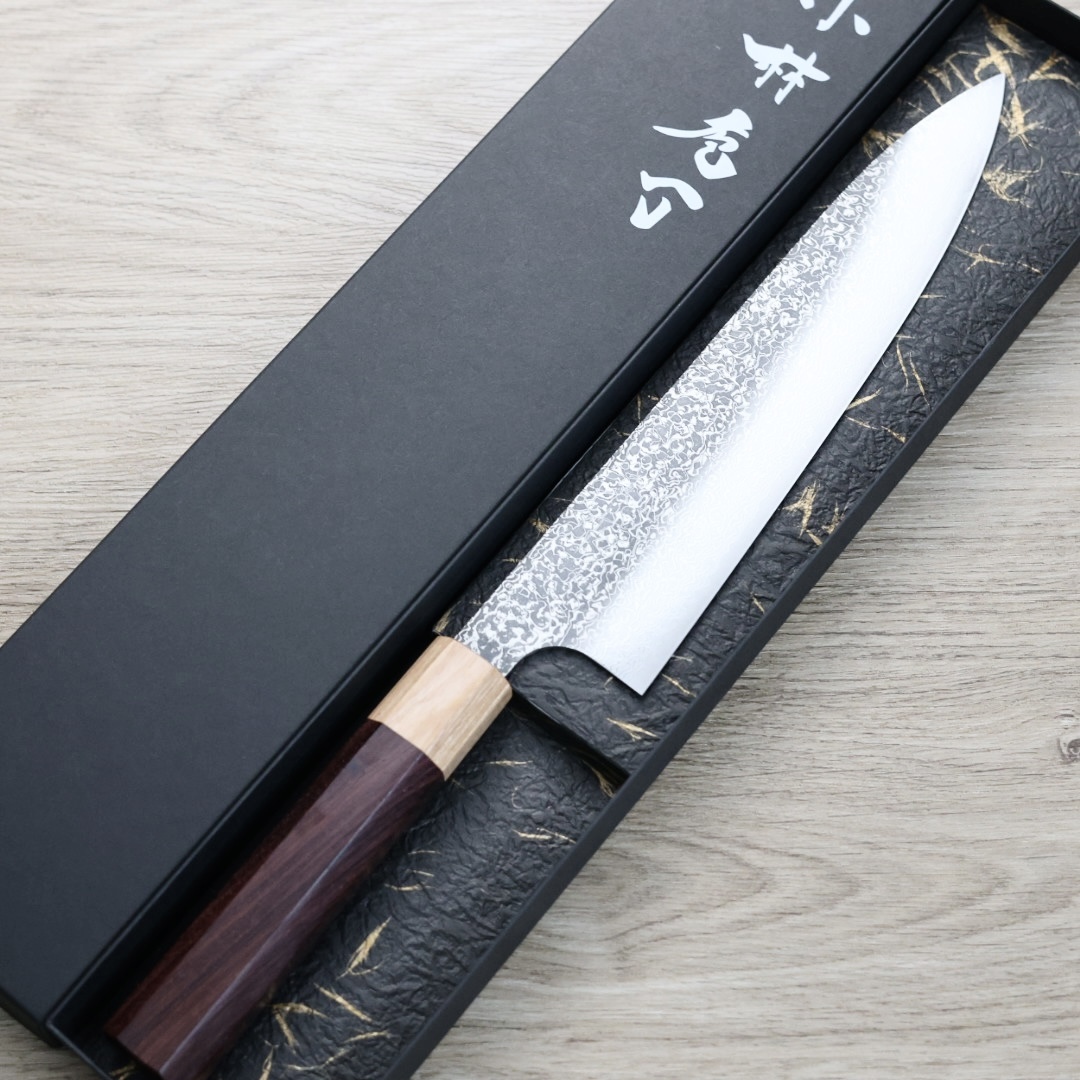 小林包丁 牛刀 210mm SG2粉末HSS鋼 大馬士革