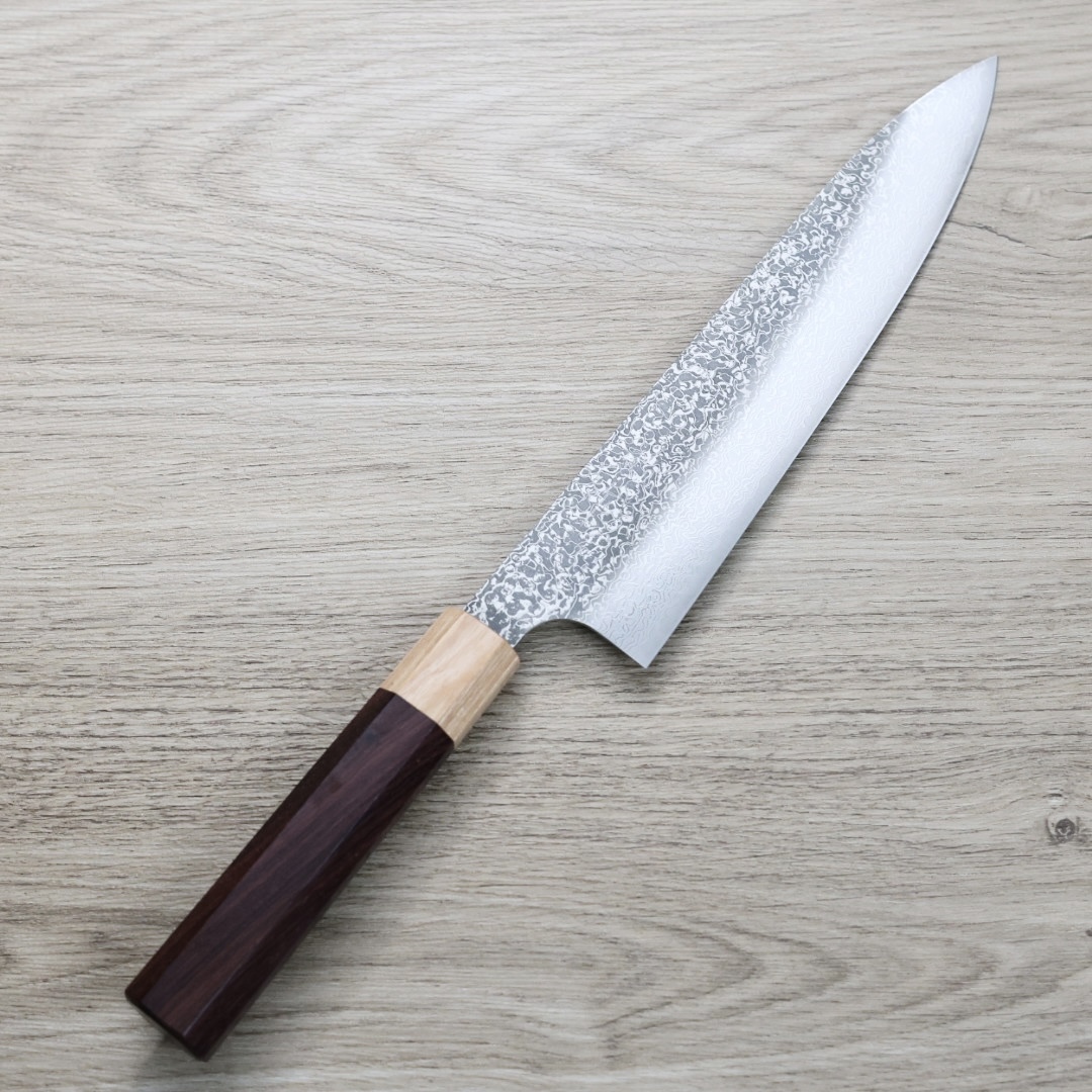 小林包丁 牛刀 210mm SG2粉末HSS鋼 大馬士革