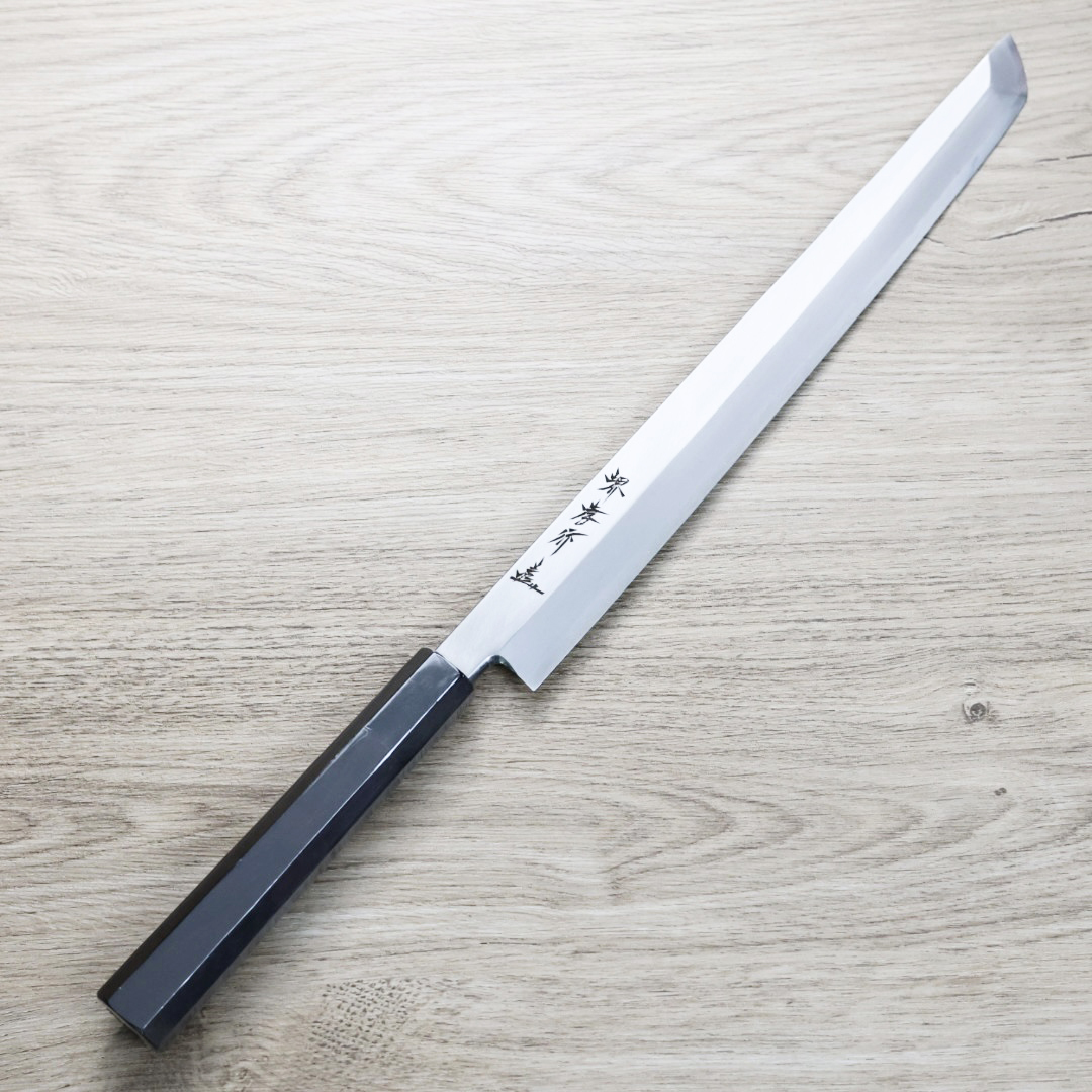 堺孝行 先丸蛸引 300mm 銀三鋼 黑檀柄