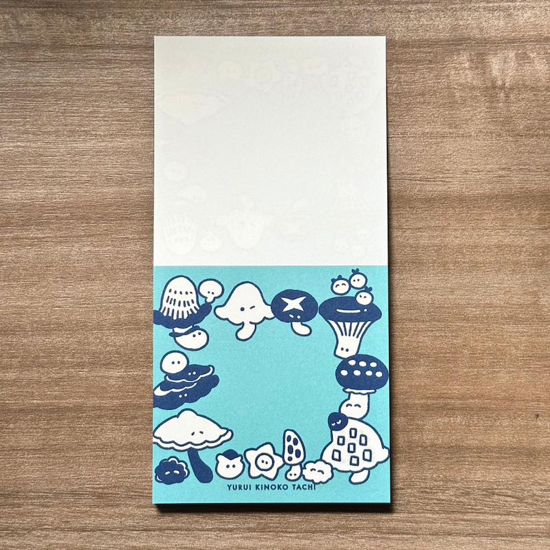 Nocco. Memo－Mushroom | ** 5 sheets**
