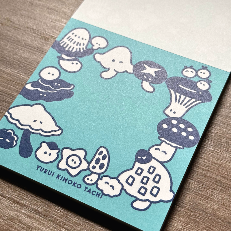 Nocco. Memo－Mushroom | ** 5 sheets**
