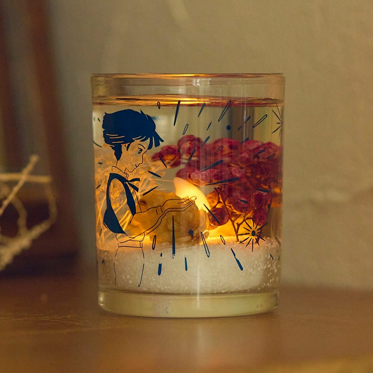 日本限定🇯🇵 吉卜力 霍爾的移動城堡 LED 凝膠蠟燭 香氛 小夜燈 / 預購