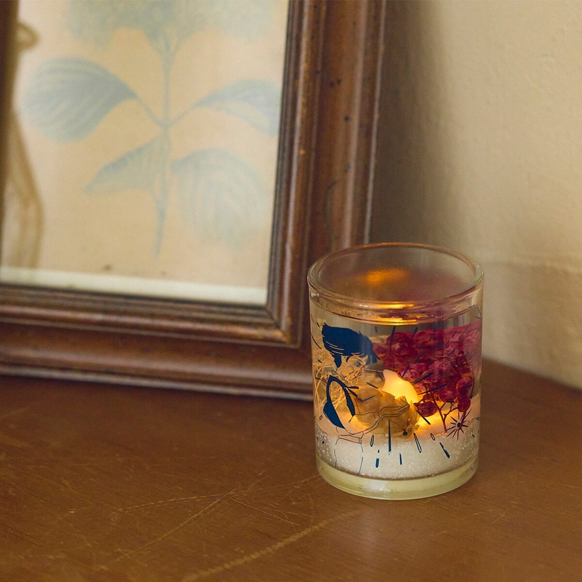 日本限定🇯🇵 吉卜力 霍爾的移動城堡 LED 凝膠蠟燭 香氛 小夜燈 / 預購